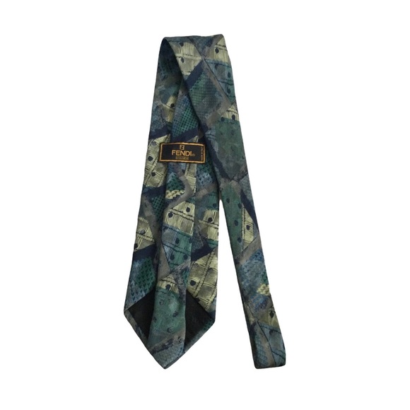 Fendi Silk Tie - Picture 6 of 10